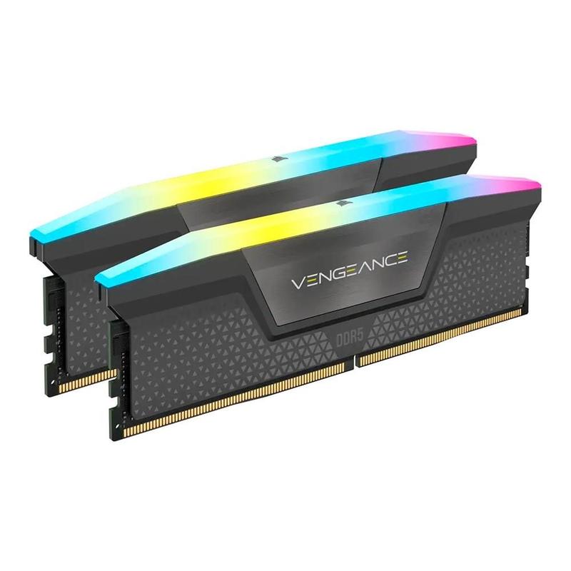 Memória RAM Corsair Vengeance, RGB, 64GB (2X32GB), 5600MHz, DDR5